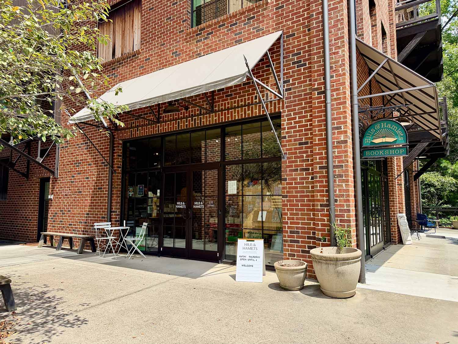 Photo of the Hills and Hamlets Bookshop Facade